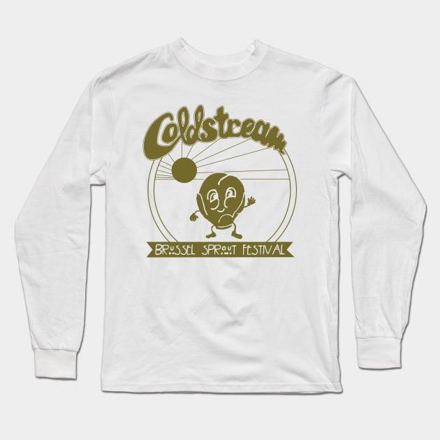 Coldstream Brussel Sprout Festival Long Sleeve T-Shirt by MindsparkCreative